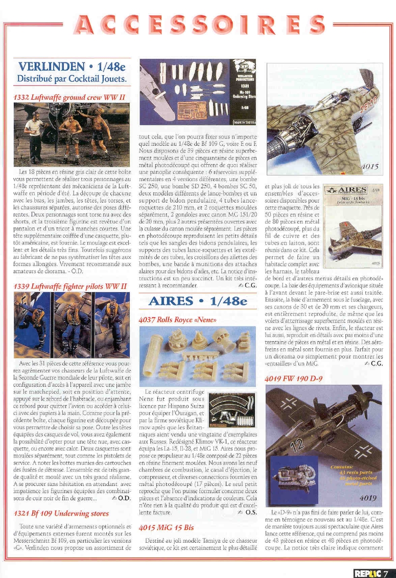 Replic 081 - Heinkel He 46, DHC-4 Caribou, EE-BAC Lightning